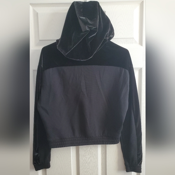 PINK PARTLY VELOUR HOODIES - Picture 3 of 3